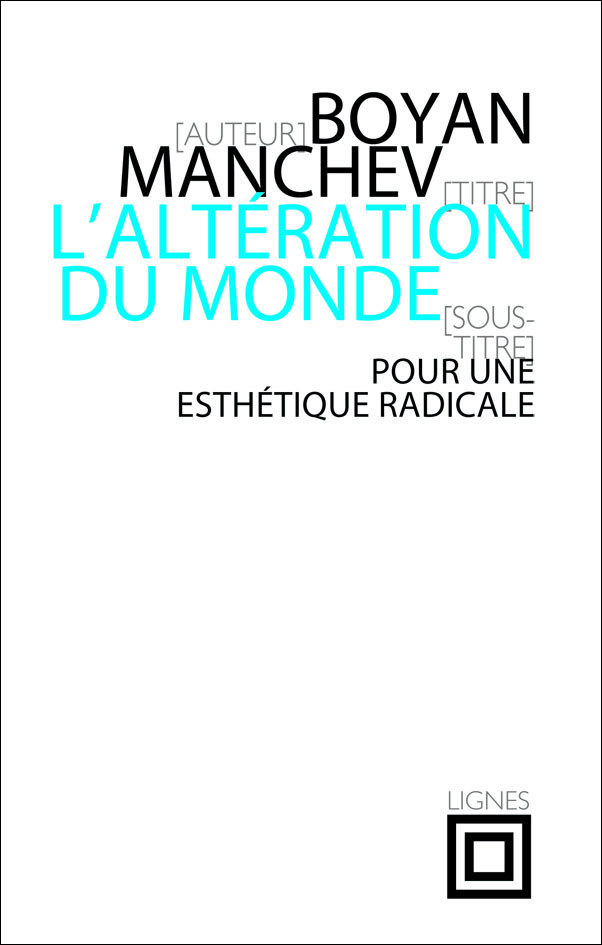 couverture de L'ALTÉRATION DU MONDE