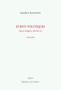 couverture de ECRITS POLITIQUES (1958-1993)