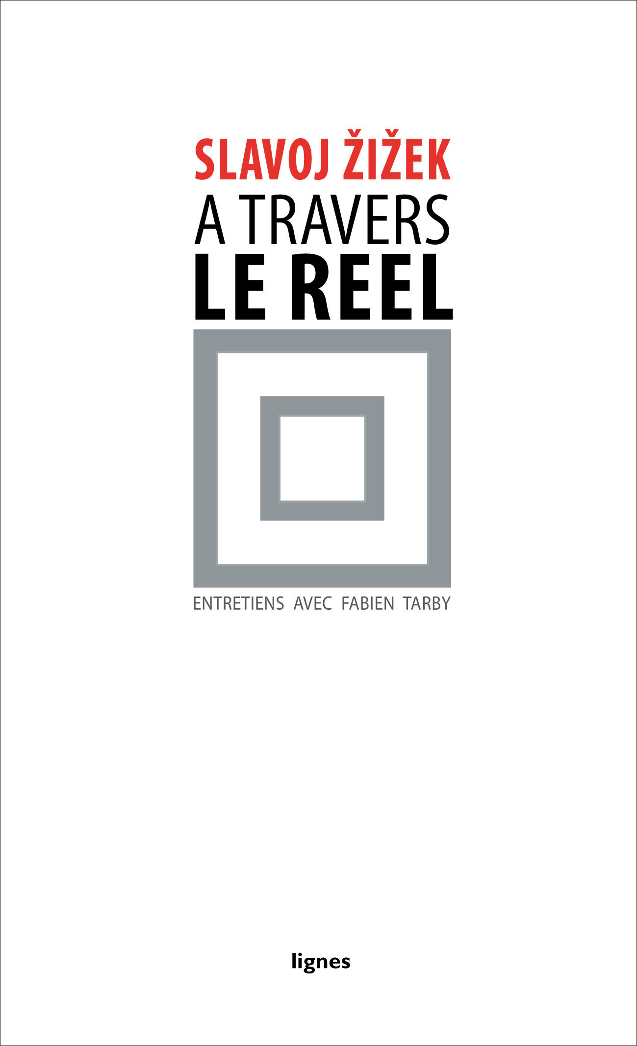 couverture de À TRAVERS LE RÉEL