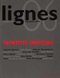couverture de IDENTITES INDECISES