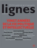 couverture de VINGT ANS DE LA VIE POLITIQUE ET INTELLECTUELLE