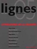 couverture de LITTERATURES DE LA CRUAUTE