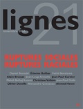 couverture de RUPTURES SOCIALES, RUPTURES RACIALES