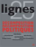couverture de DÉCOMPOSITION/RECOMPOSITION POLITIQUES