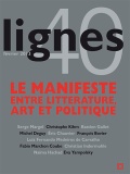 couverture de LE MANIFESTE. ENTRE LITTÉRATURE, ART ET POLITIQUE