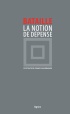 couverture de LA NOTION DE DÉPENSE